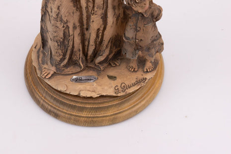 Statuette La femme gitane de Giuseppe Armani porcelaine