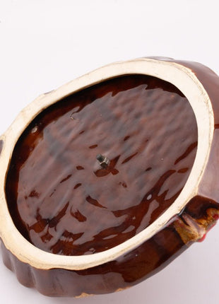 Keramische schaal met glazuur