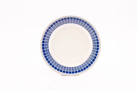 7 assiettes plates vintage Wagram de Badonviller porcelaine