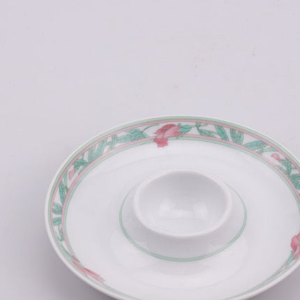 6 coquetiers à large bord en porcelaine Hutschenreuther