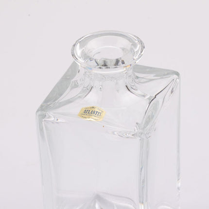 Carafe à whisky en cristal Atlantis Portugal - Modèle Austin Vintage
