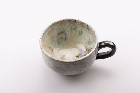 Lot de 6 tasses et sous-tasses en grès de Dubois