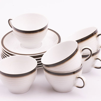 6 Winterling kopjes en 6 schoteltjes