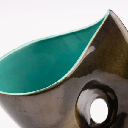 Vase vintage 1950 Forme libre - Céramiste belge Alexandre de Wemmel