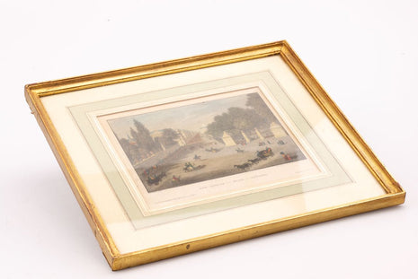 Cadre photo Rue Royale Bruxelles 1899 Van de Weghe