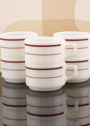 6 tasses Pyrex tableware USA 