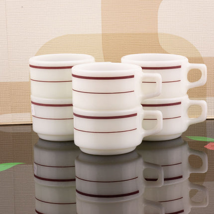 6 tasses Pyrex tableware USA 