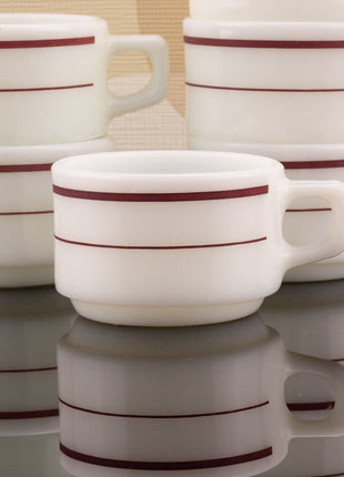 6 tasses vintage Pyrex tableware USA