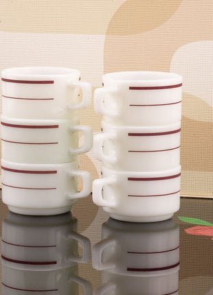 6 tasses vintage Pyrex tableware USA