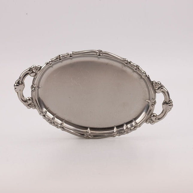Ensemble de 6 plateaux vintage en inox Alfra Alessi