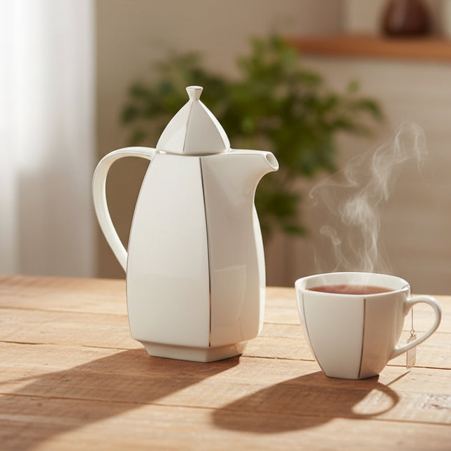 Scherzer porcelain coffee pot