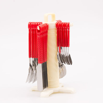 Set rood bestek