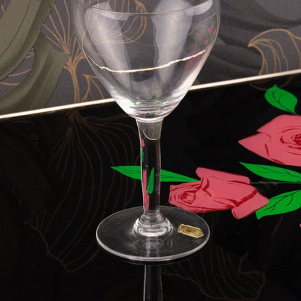 11 verres à vin de la verrerie belge Doyen