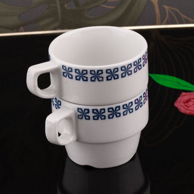 6 tasses en céramique Mosa