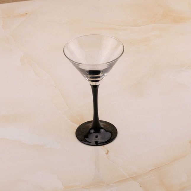 6 verres à cocktail Luminarc noir