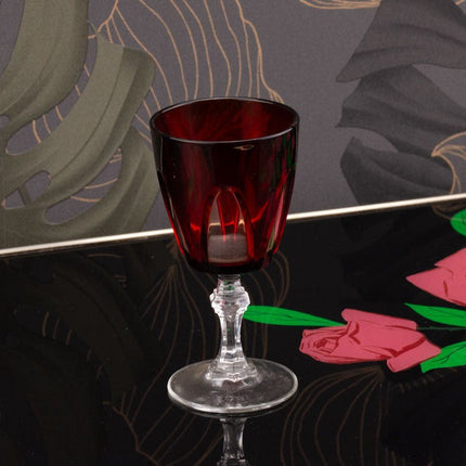 Verre à vin blanc couleur rubis Rubilux de Luminarc