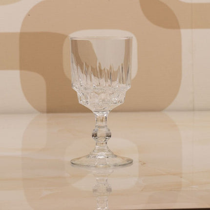 Verre à vin rouge transparent France