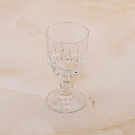 Verre à vin rouge transparent France
