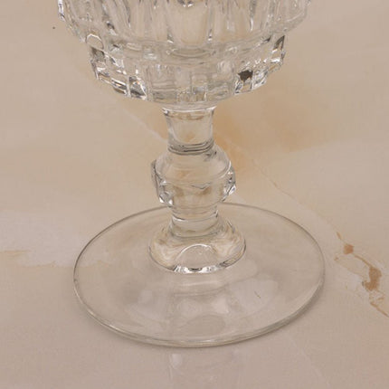 Rood wijnglas