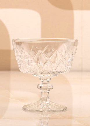Coupe à champagne ou pour dessert en verre 