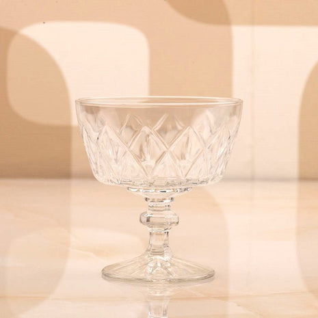 Coupe à champagne ou pour dessert en verre 