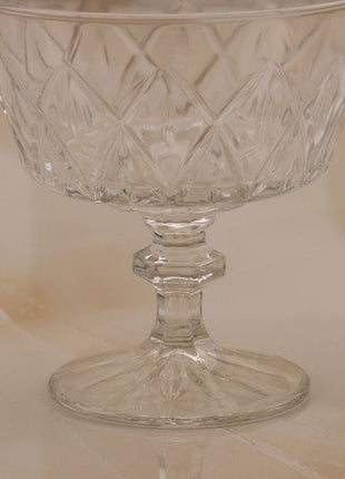 Coupe à champagne ou pour dessert en verre 