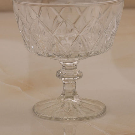 Coupe à champagne ou pour dessert en verre 