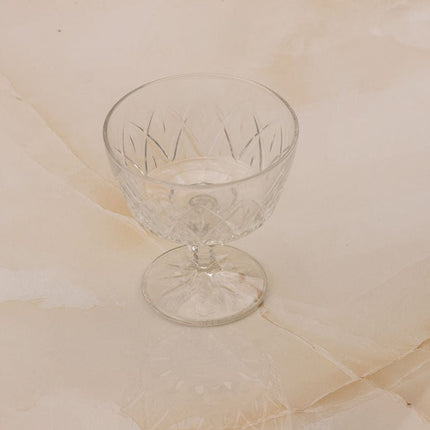 Coupe à champagne ou pour dessert en verre
