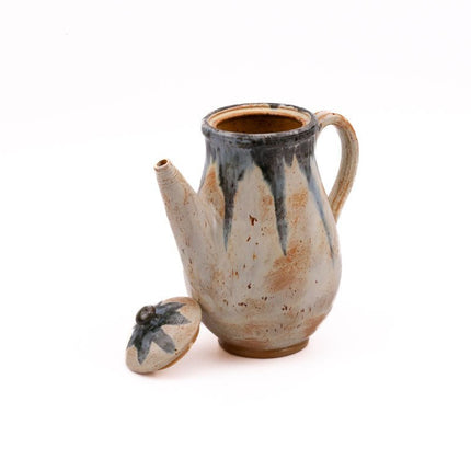 Cafetière en grès émaillé - Poterie d'Art Biron - Céramique vintage