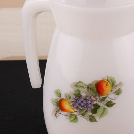 Petite carafe vintage Arcopal collection Fruits de France