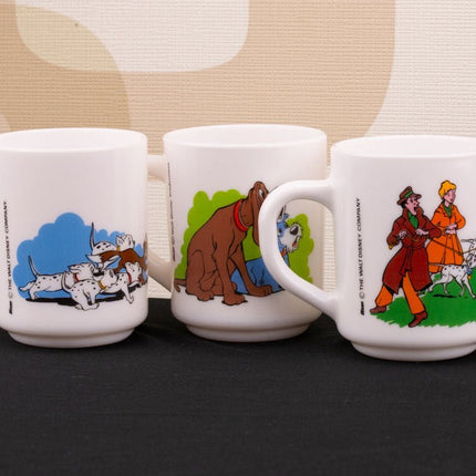 3 tasses vintage Walt Disney de Arcopal