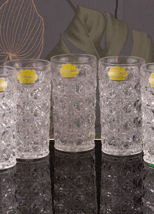 Lot de 5 verres à cocktail en cristal de Bavière - Vintage Allemagne de l'Ouest