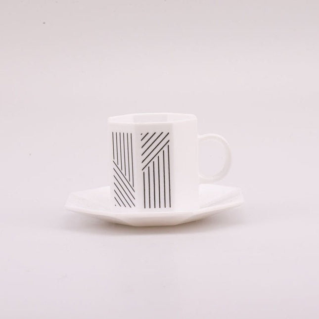 Tasse et sous-tasse Arcopal Octime 