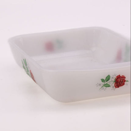 Plat au four Arcopal Roses Rouges