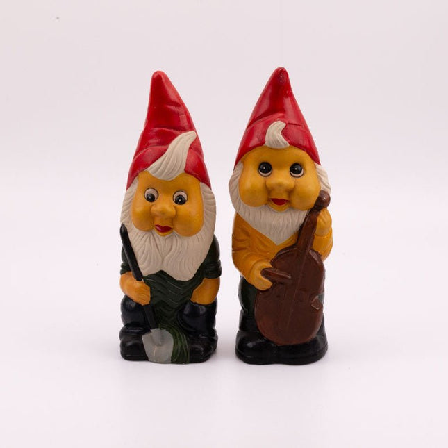 Lot de deux nains de jardin 
