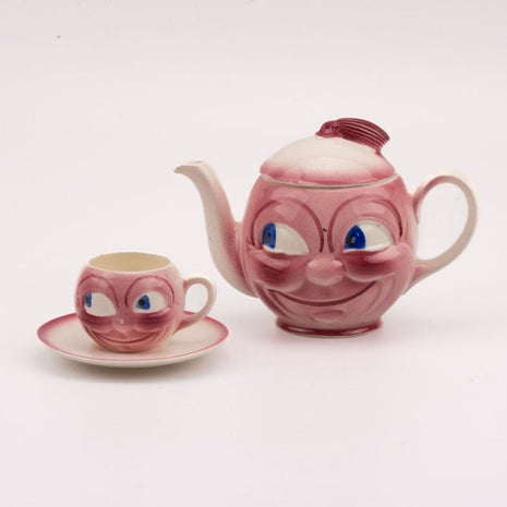 Service à thé vintage J Milota Tchécoslovaquie