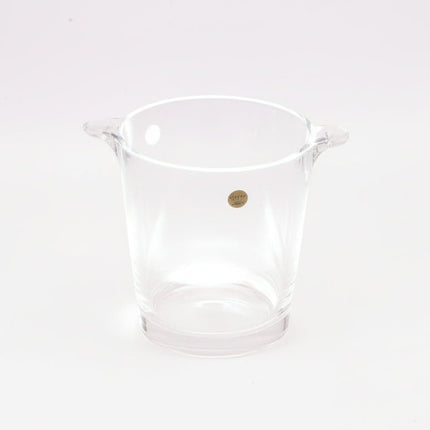 Seau à champagne en cristal de Capri transparent