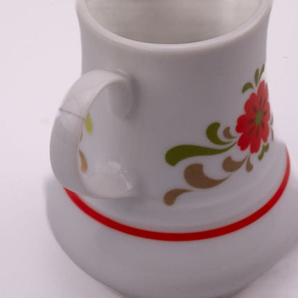 White Winterling porcelain milk jug with floral motifs