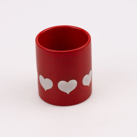 Pot rouge vintage Waechtersbach en céramique