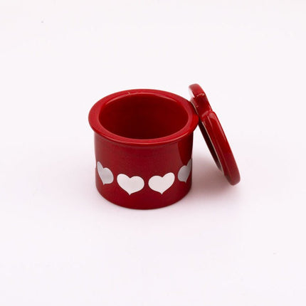 Sucrier vintage Waechtersbach rouge en céramique