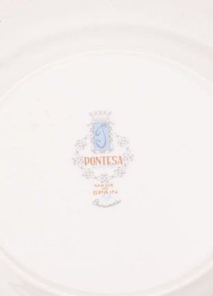 5 vintage Pontesa dinerborden