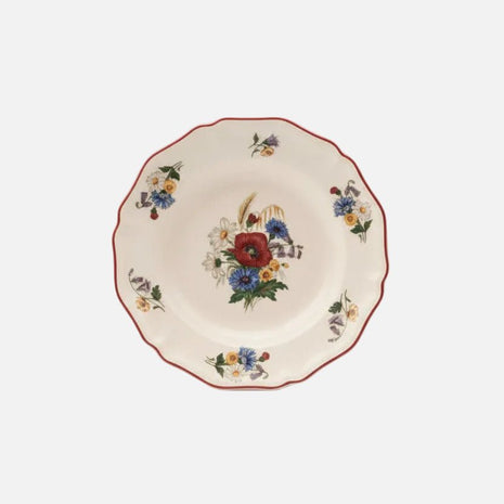 5 assiettes plates + 5 assiettes creuses Sarreguemines Agreste 