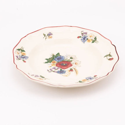5 assiettes plates + 5 assiettes creuses Sarreguemines Agreste
