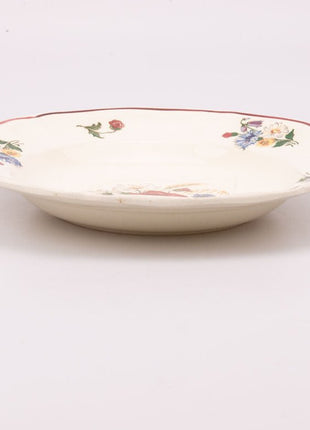 5 dinerborden + 5 soepborden Sarreguemines Agreste