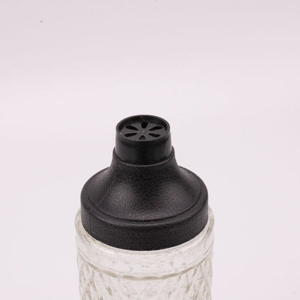 Shaker à cocktail vintage Nestlé en verre taillé