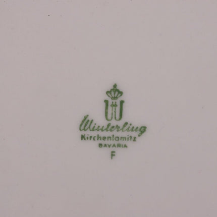 6 Winteling dessertbordjes (2 sets beschikbaar)