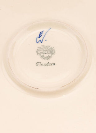 Plat/plateau Villeroy&Boch collection Lubeck blanc et bleu