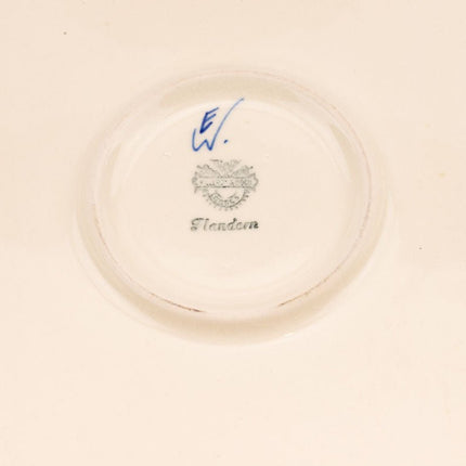 Plat/plateau Villeroy&Boch collection Lubeck blanc et bleu