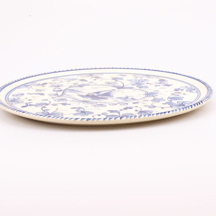 Plat/plateau Villeroy&Boch collection Lubeck blanc et bleu