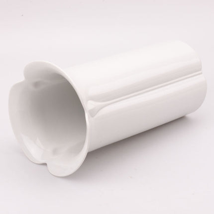 Vase Arzberg Corso Cnospa en porcelaine blanche - H 29 cm